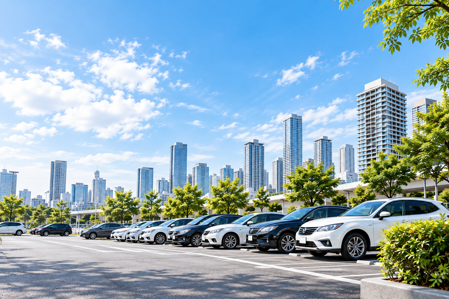 零ONE PARKINGの駐車場